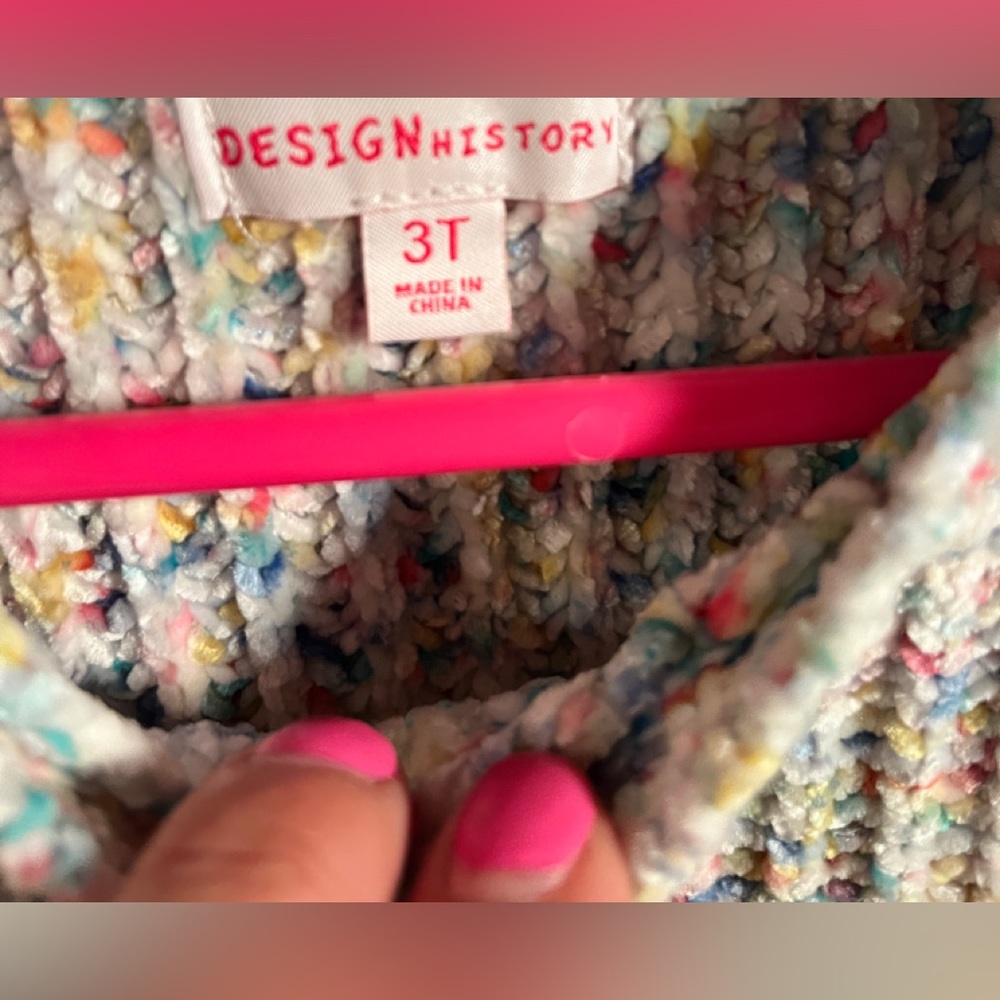Toddler girls sweater